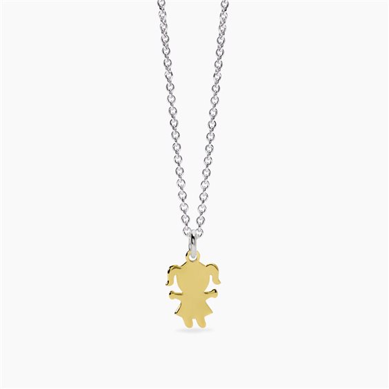 Collana Mabina Donna Pretty Girl in Argento 553854 - 553854